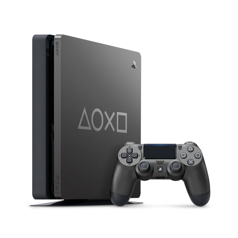 Limited Edition PlayStation4 Slim 1TB, Days of Play, Steel Black