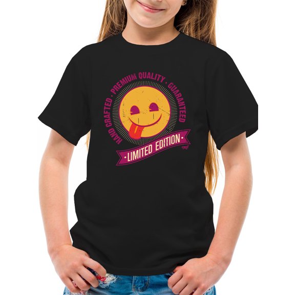 Limited Edition - Premium Retro Emoji Graphic Youth's T-shirt
