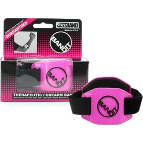 ProBand - BandIT PINK - Compression Arm Band for Elbow & Forearm - Helps Relieve Pain & Swelling - For Carpal Tunnel, Tendonitis, Tennis & Golfers Elbow, Sprains, Arthritis & More - Latex-Free