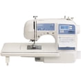 thumbnail image 1 of Limited Edition Project Runway Sewing Machine with 100 Built-In Stitches and Quilting Table, XR9500PRW, 1 of 7