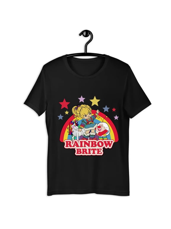 Limited Edition RAINBOW BRITE Tshirt T-shirt T shirt Limited Edition Aesthetic Retro 80s Cute shirt-TH38913