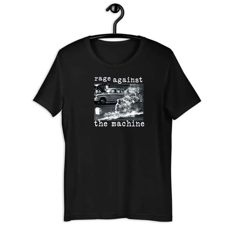 Limited Edition Rage against the machine Band Cotton Black Full