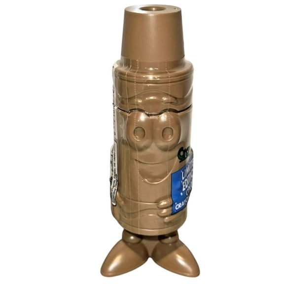 Limited Edition Retired Crayola Crayons 4.5" Raw Umber Sharperner