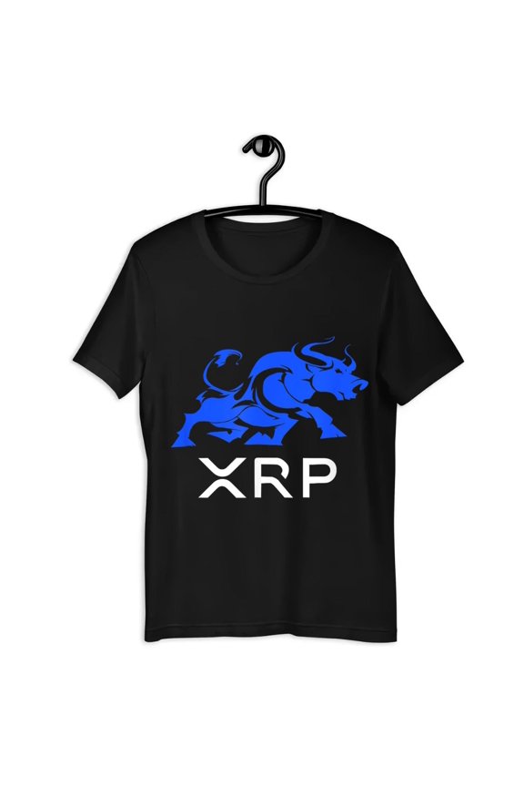 Limited Edition Ripple XRP BULLRUN to the MOON Cryptocurrency Market Rally XRP Coin T-shirt, HOT-TH34226