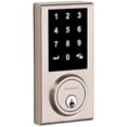 thumbnail image 1 of Limited Edition Single-Cylinder Satin Nickel Contemporary Square Touchscreen Deadbolt, 1 of 5