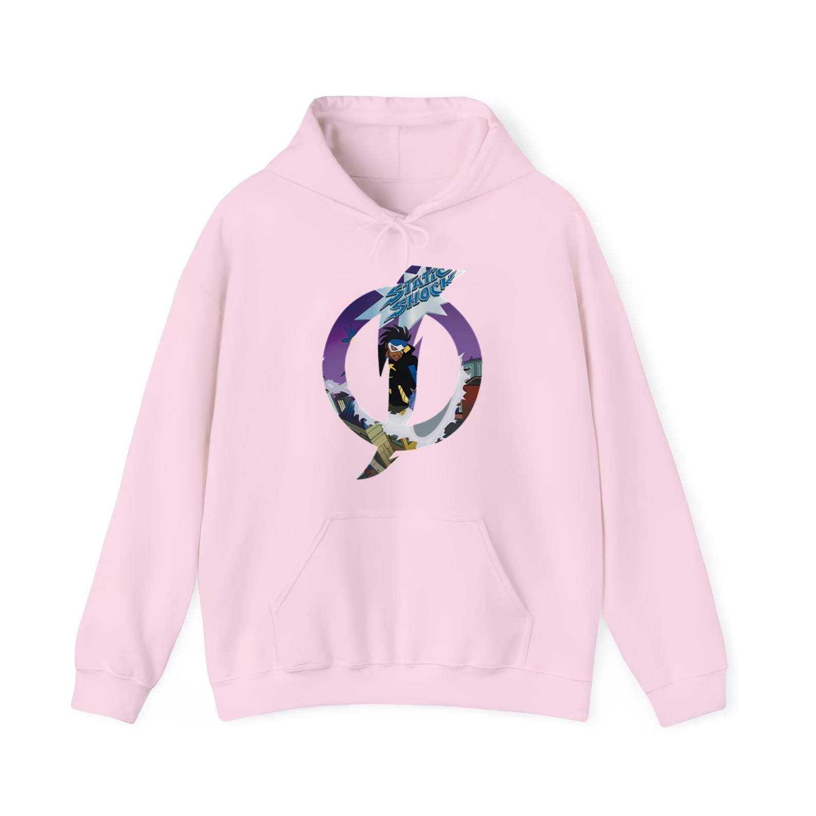 Static Marbled Short Sleeve Hoodie