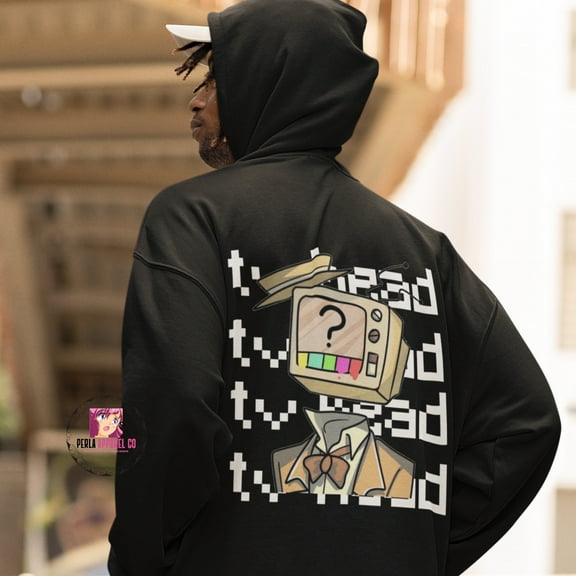 Limited Edition TV Head Hoodie-TV Head Merch Oversized Special Design Hoodie