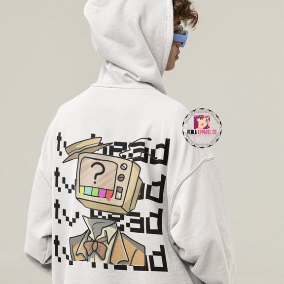 Limited Edition TV Head Hoodie-TV Head Merch Oversized Special Design Hoodie