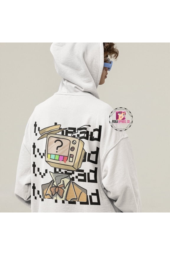Limited Edition TV Head Hoodie-TV Head Merch Oversized Special Design Hoodie