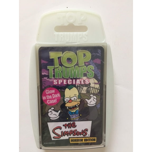 Limited Edition Top Trumps - Simpsons Horror