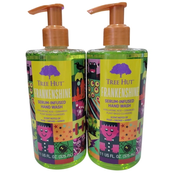 Limited Edition Tree Hut Frankenshine Hand Wash (11 oz Each), Pack of 2