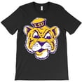 thumbnail image 1 of Limited Edition Vintage Louisiana State Tiger Mascot Retro Sports G174 Unisex T-Shirt, Up to 5XL, 1 of 2