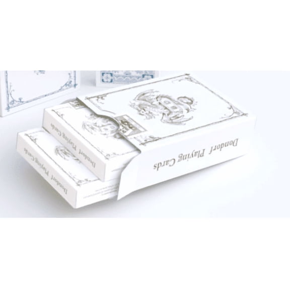 Limited Edition White Gold Dondorf Playing Cards by Daniel Schneider