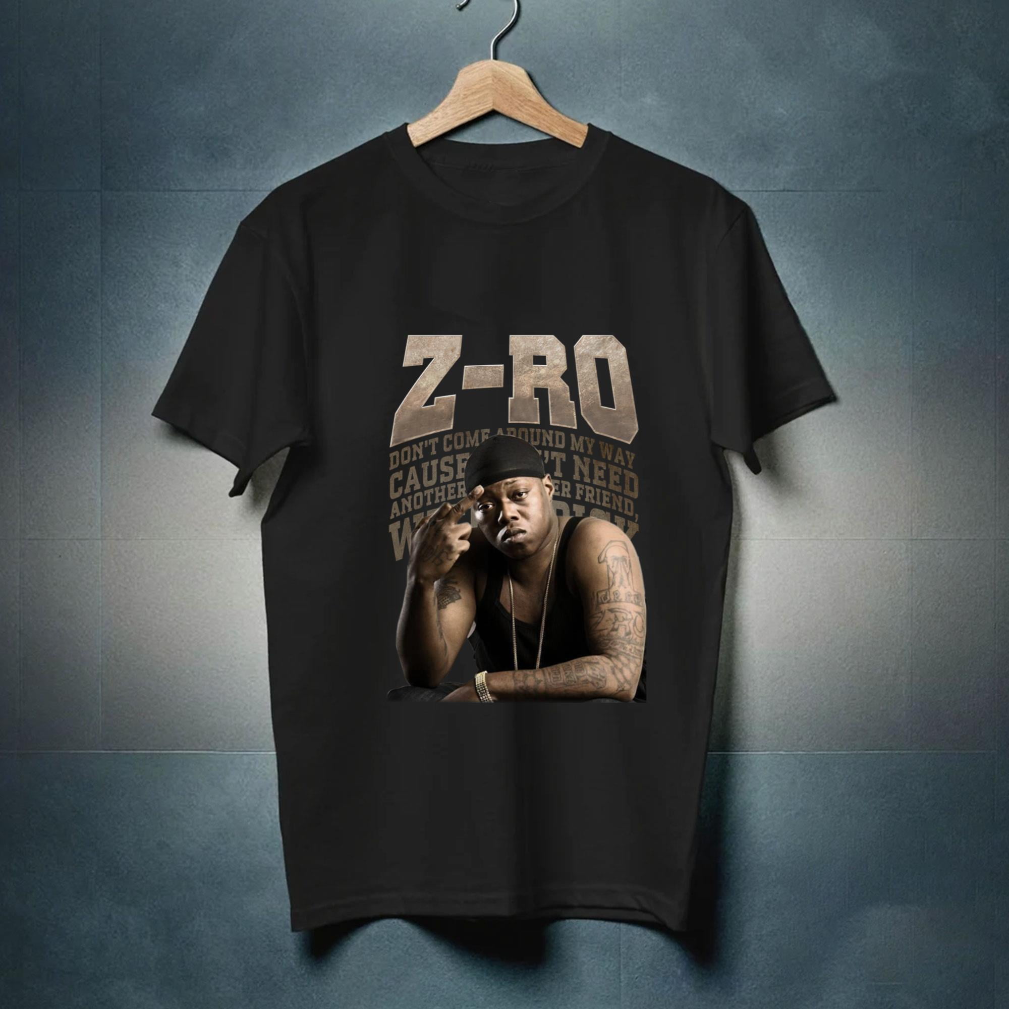 Tシャツ・アパレル RA Limited Edition Z-Ro Limited Edition Style T-shirt With Lyrics