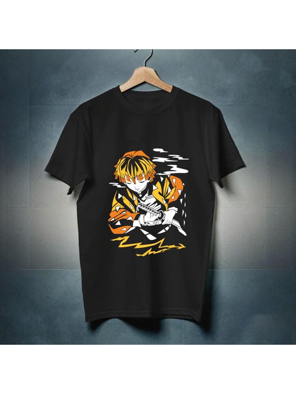 Limited Edition Zenitsu Agatsuma Kimetsu No Yaiba S to Made in the USA Shirt-TH34152