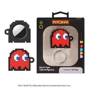 [Limited Edition] iFace PAC-MAN Series Silicone Protective Cover Compatible with Apple AirTag [Cute Character Case] [Carabiner Keychain Clip Included] - Blinky