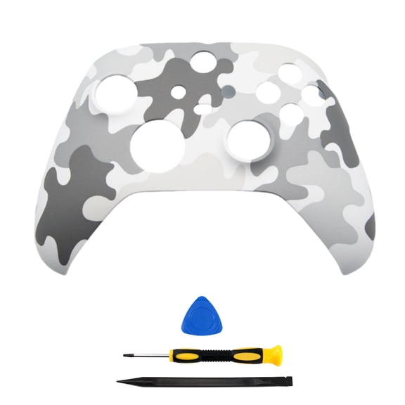 Cover Replacement for Xbox Series X/S Controller Shell Case Housing Front Faceplate for Xbox Gamepad Accessories-Grey