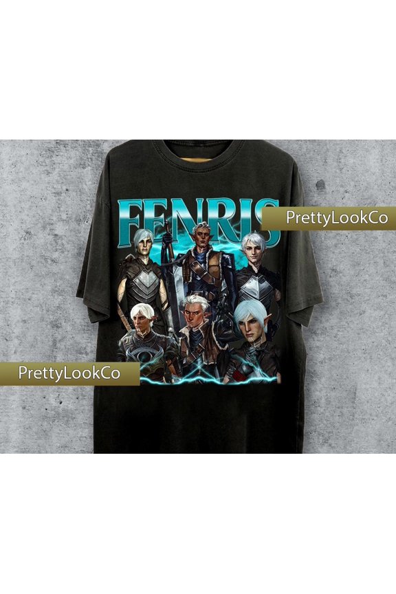 Limited Fenris Dragon Age Vintage 90s Bootleg T-shirt, Fenris Dragon Age Sweatshirt, Fenris Bootleg Tee For Man And Women Unisex Shirt