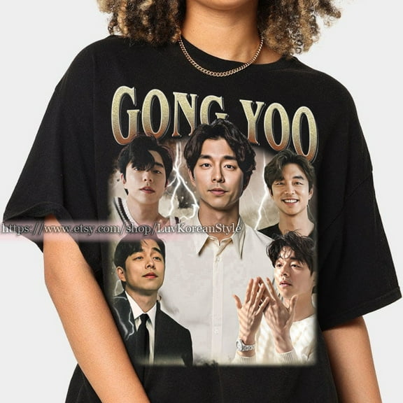 Limited Gong Yoo Kdrama Korean Pop Tshirt Vintage Unisex Shirt