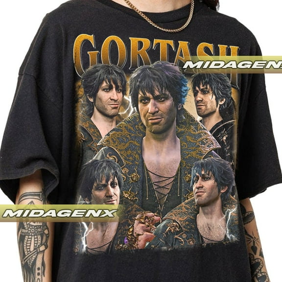 Limited Gortash Baldurs Gate 3 Vintage T-Shirt, Gift For Women and Man Unisex T-Shirt