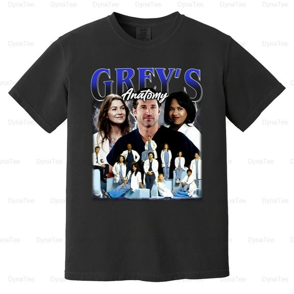 Limited Greys Anatomy Vintage TShirt Gift For Woman Man Unisex Comfort Color T-Shirt Unisex, up to 4XL