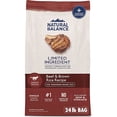 thumbnail image 1 of Limited Ingredient Beef & Brown Rice Recipe Dry Dog Food 24 lbs., 1 of 2