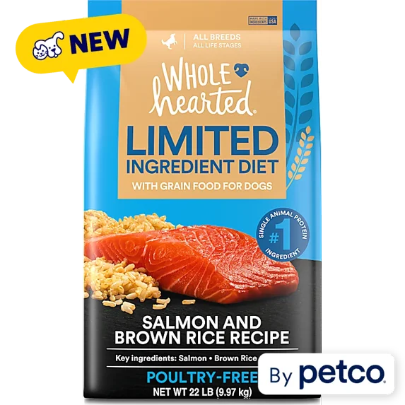 Limited Ingredient Diet Salmon & Brown Rice Recipe Dog Food 22 lbs.