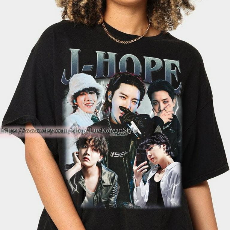 J-HOPE Tシャツ Limited J-Hope Korean Pop Tshirt Vintage Unisex Shirt
