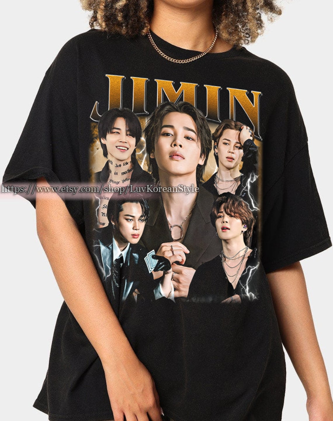 BTS - Lucky Draw & Tee (Size LG) - Official Merch - Bundle 3