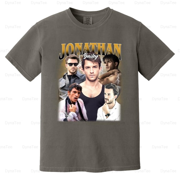 Limited Jonathan Bailey Vintage Shirt Gift Woman Anda Man Actor Comfort Color T-Shirt Unisex, up to 4XL