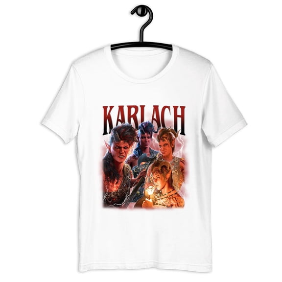 Limited Karlach Baldurs Gate 3 Vintage T-Shirt, Gift For Women and Man Unisex T-Shirt