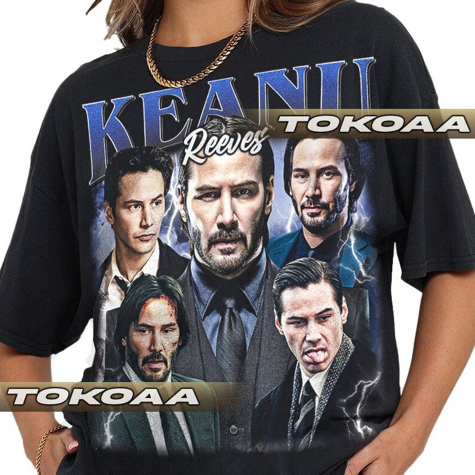 Limited Keanu Reeves Vintage Shirt Gift For Woman and Man Unisex T Shirt Walmart
