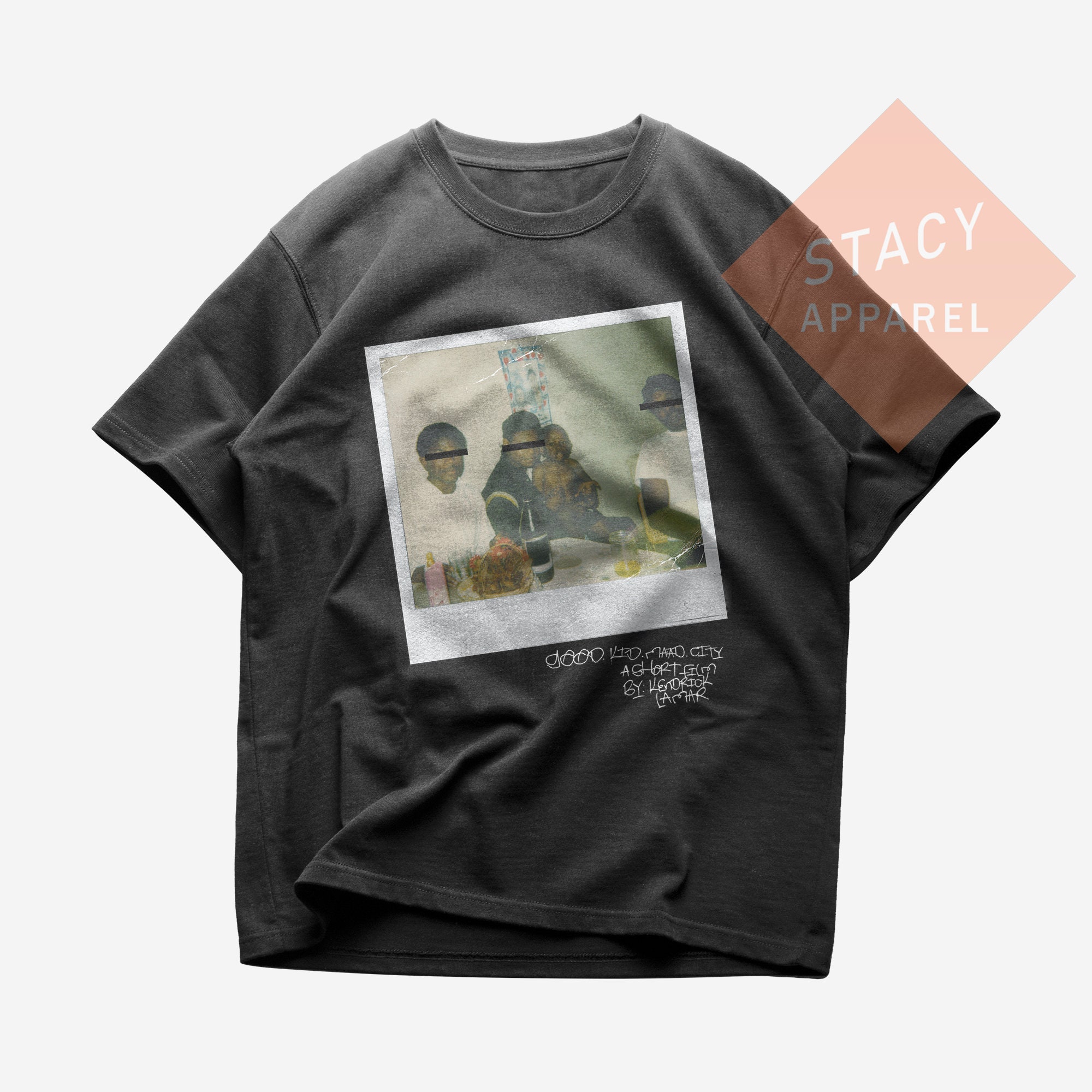 Limited Kendrick Lamar Tshirt Good City and Maad Kid Album Tee