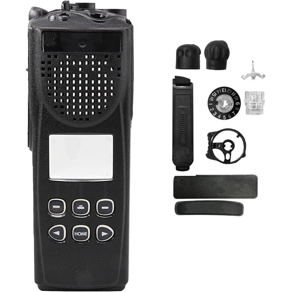 Limited-Keypad Housing Case Front Cover Compatible with XTS3000 Model2 Two Way Radio (Black)