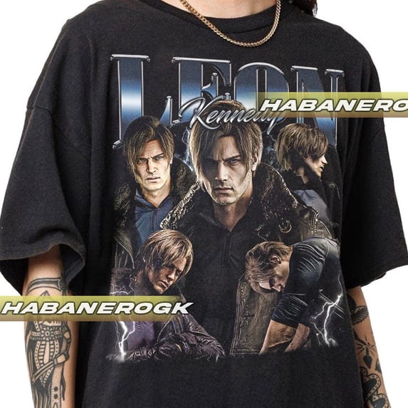 Limited Leon Kennedy Shirt, vintage shirt