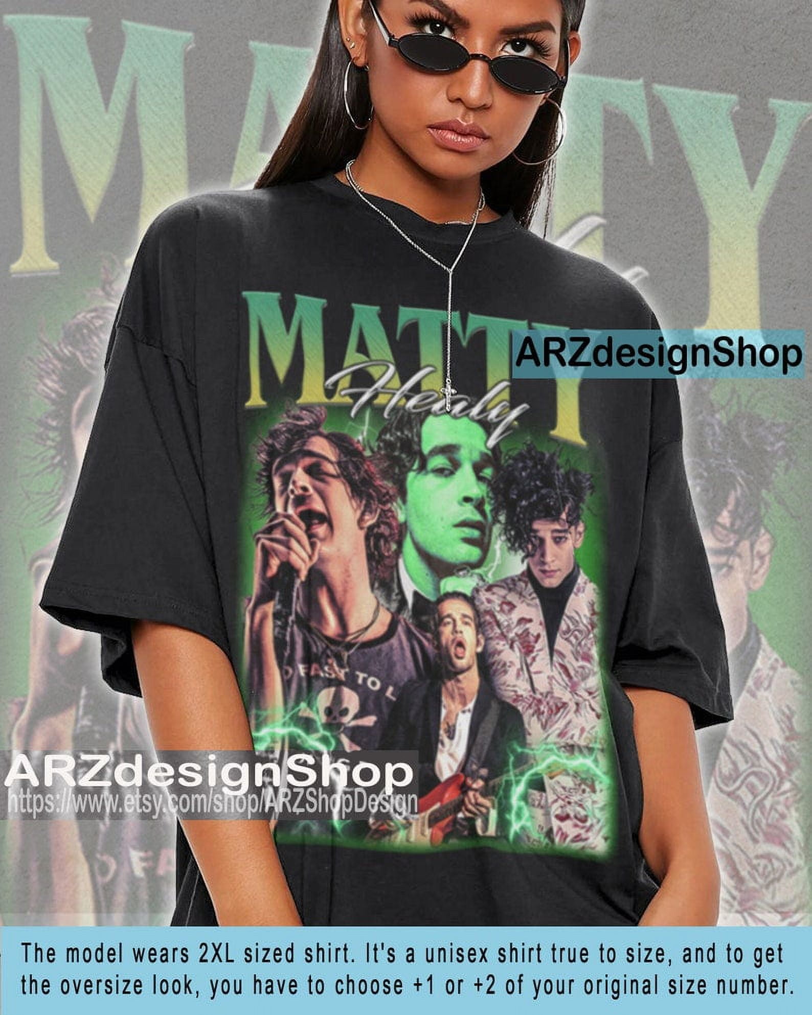 Limited Matty Healy T-Shirt - Walmart.com