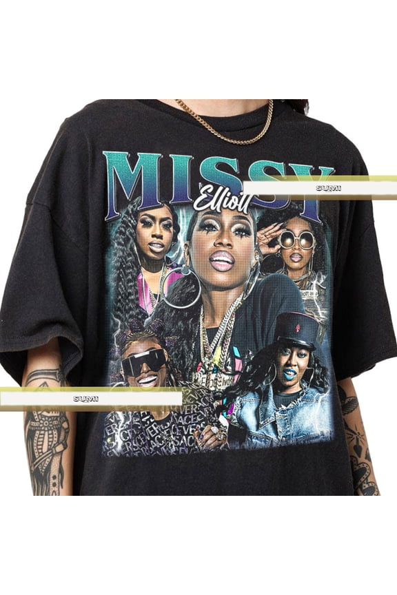 Limited Missy Elliot T-Shirt Gift For Women and Man Unisex T-Shirt