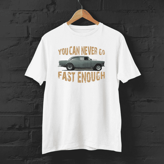 Limited NEW Popular Two-Lane Blacktop You Can Never Go Fast Enough T-SHIRT S-4XL