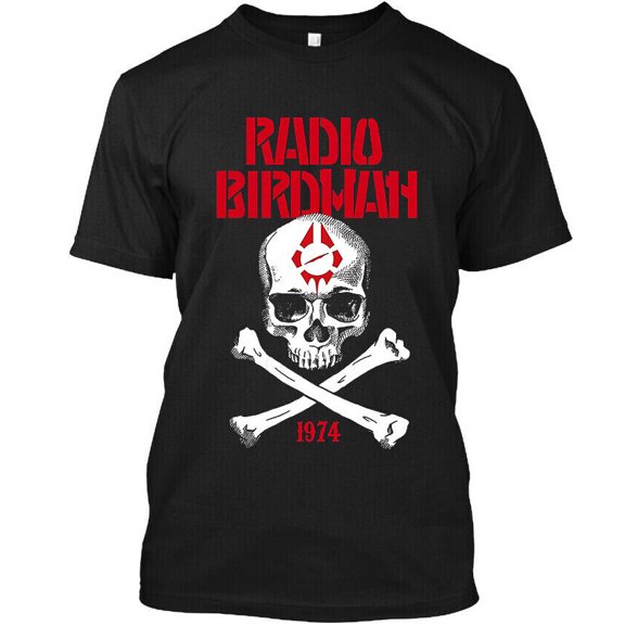 Limited NEW Radio Birdman Australian Music Group Vintage Graphic T-Shirt S-4XL