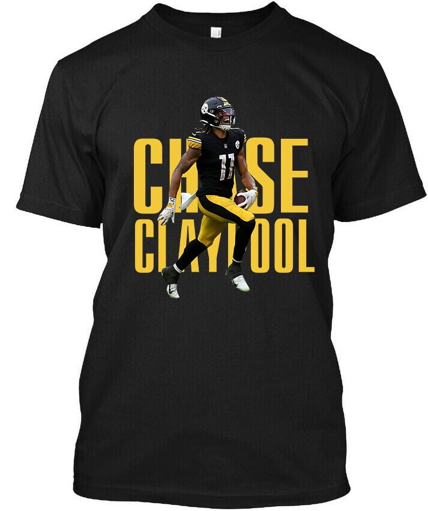 Chase Claypool Claypool Shirts Men's Chase Claypool Black