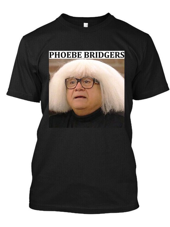Limited NWT! Phoebe Bridgers Danny DeVito American Actor Singer T-Shirt S-4XL