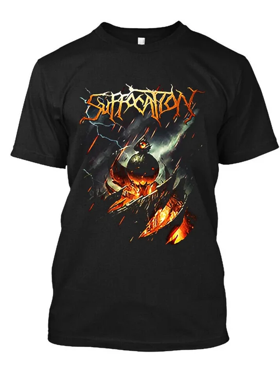 Limited NWT Suffocation As Grace Descends American Death Music T-Shirt S-4XL
