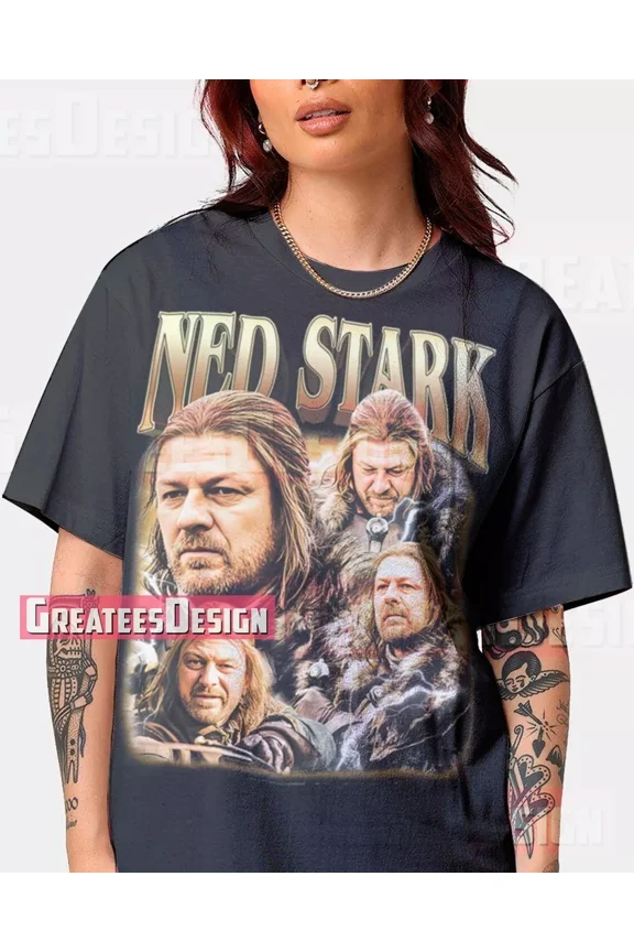 Limited Ned Stark Shirt Sean Bean Tshirt Tee Unisex