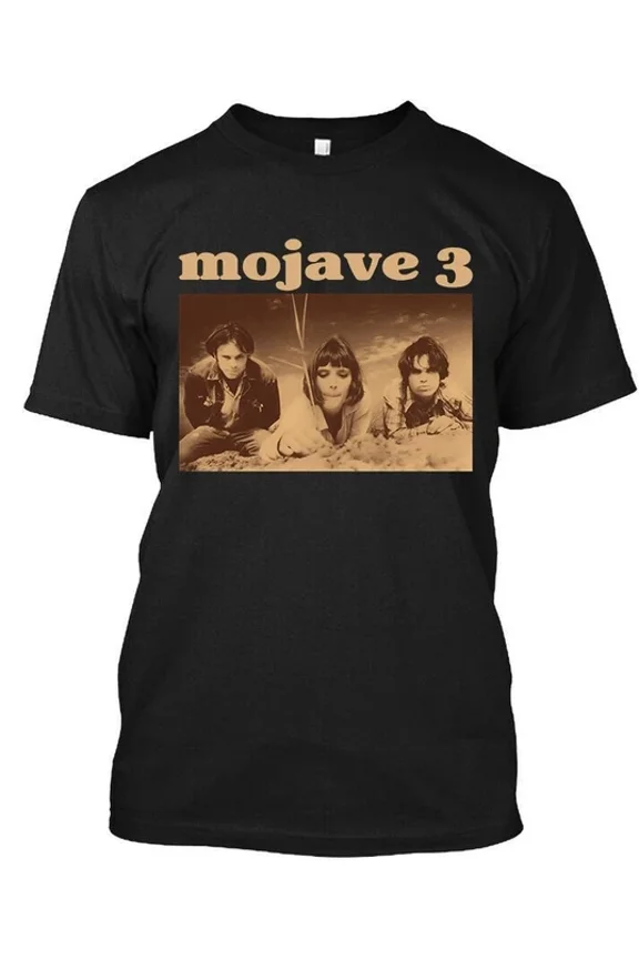 Limited New Mojave 3 English Dream Indie Music Classic Retro Logo T-SHIRT S-4XL