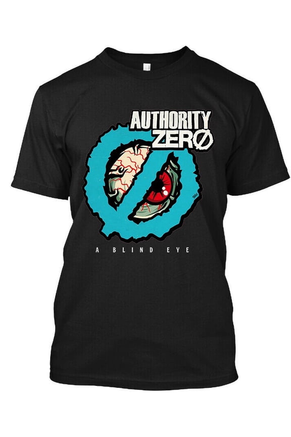 Limited New Popular Authority Zero A Blind Eye American Retro Logo T-SHIRT S-4XL