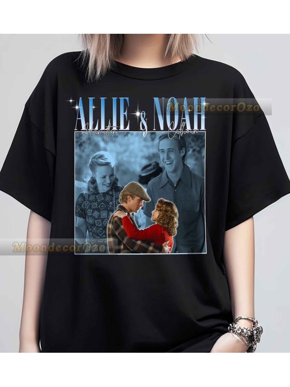 Limited Noah and Allie Vintage Clothing, Unisex T-shirt, Tees, SweatShirt, Hoodie, Gift for Women, Man, Movie Fans