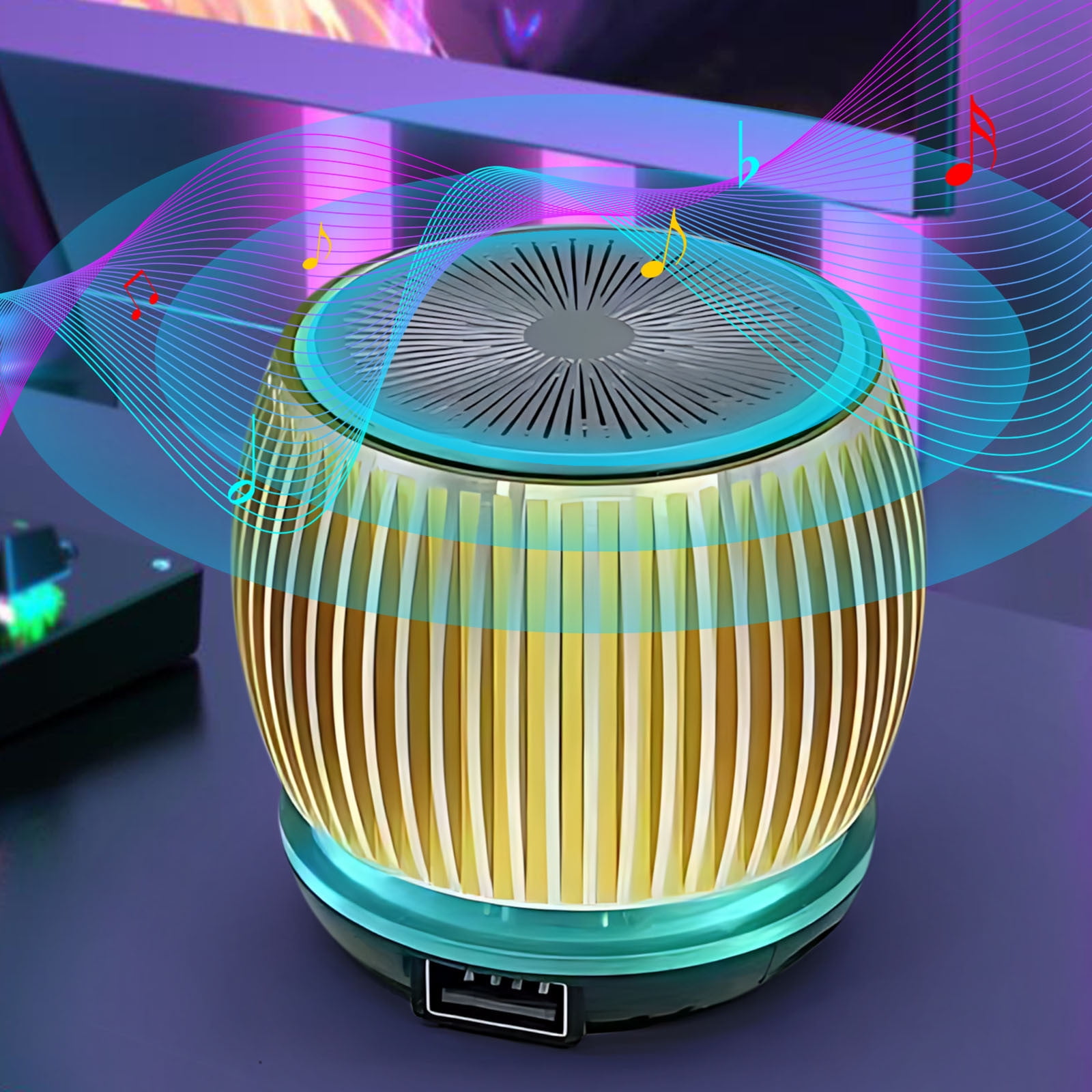 Limited Offer, Bluetooth Speaker with Card Insertion, Portable Mini