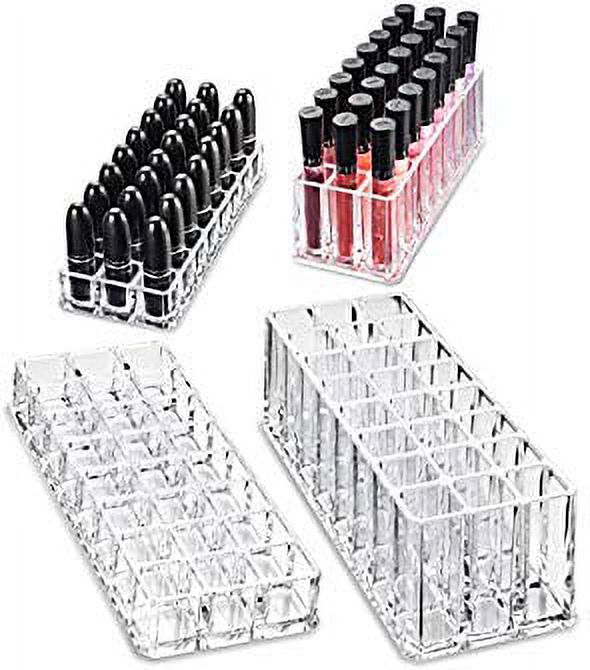 (Limited Offer Gift Set) Acrylic Lipstick & Acrylic Lip Gloss Organizer