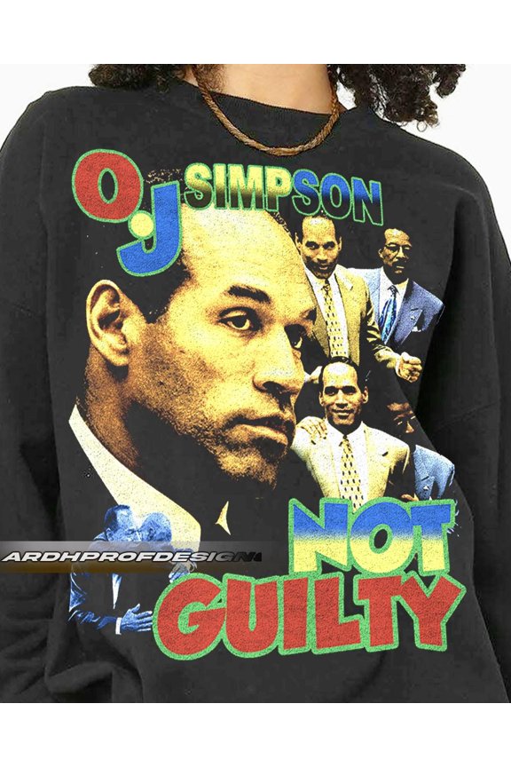 Limited Oj Simpson Not Guilty Vintage 90s Sweatshirt, Gift For Women and Man Unisex Sweatshirt