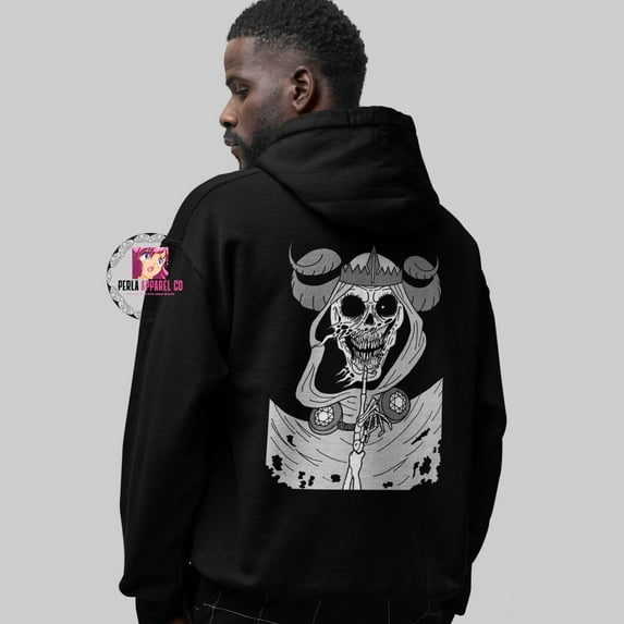 Limited Oversize Adventure Time Lich Hoodie - Lich Fan Merch - Cartoon Lover Hoodie - Finn and Jake Merch -Gothic Tee - Limited Finn Fashion